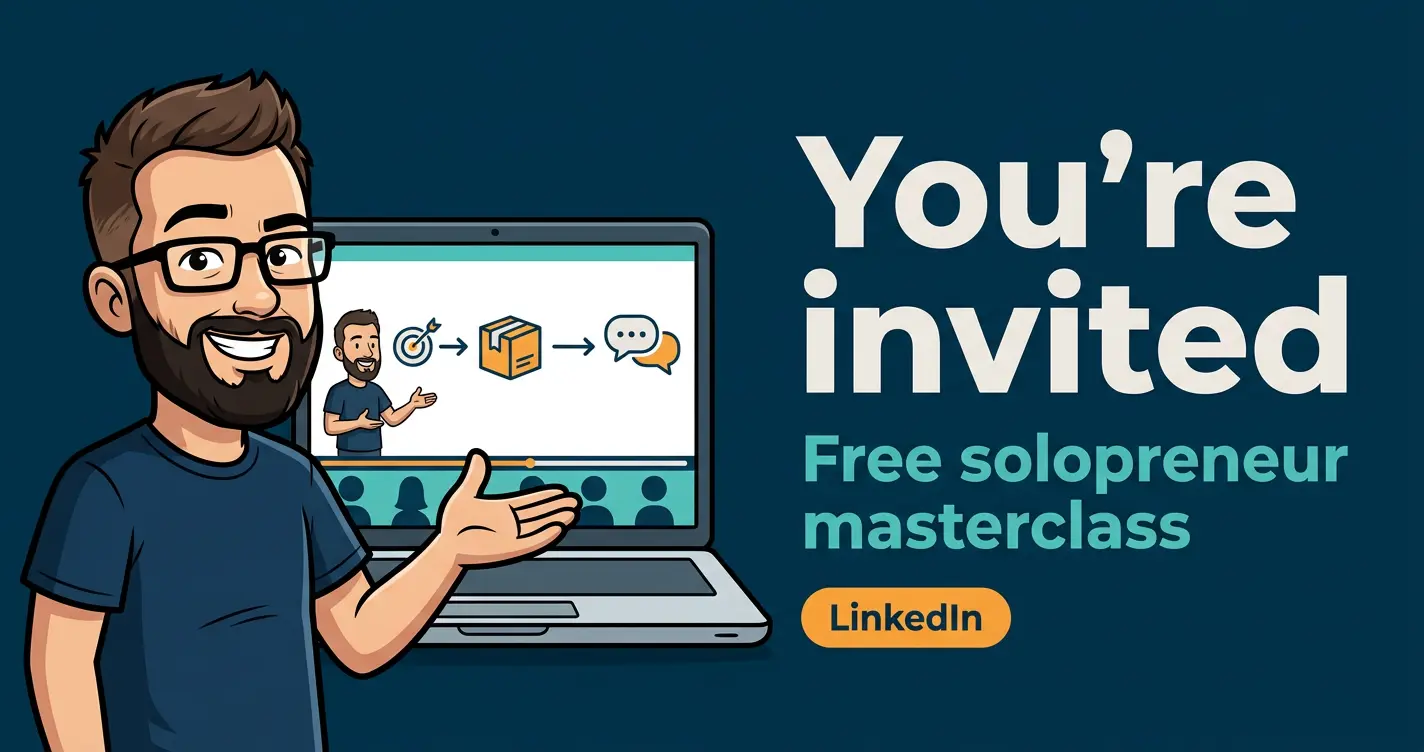You’re invited: a free LinkedIn masterclass for solopreneurs