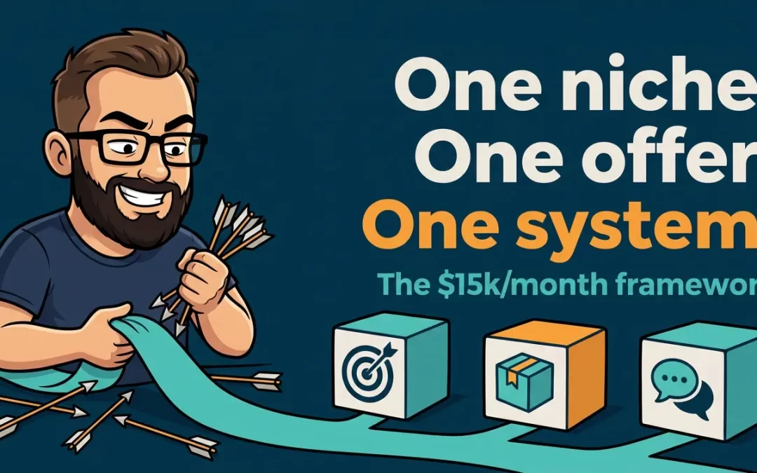The $15k/month solopreneur framework: one niche, one offer, one system