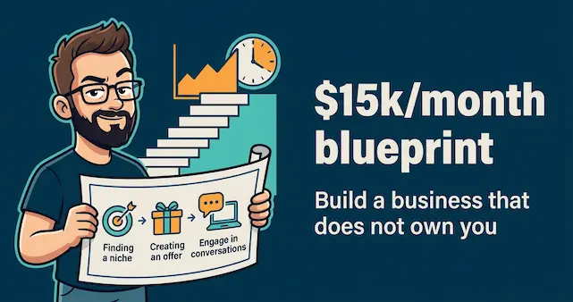 The $15k/month solopreneur blueprint: how to build a business that does not own you